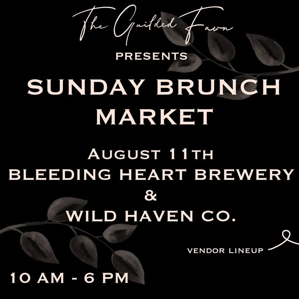Sunday Brunch Market 2024 event artwork