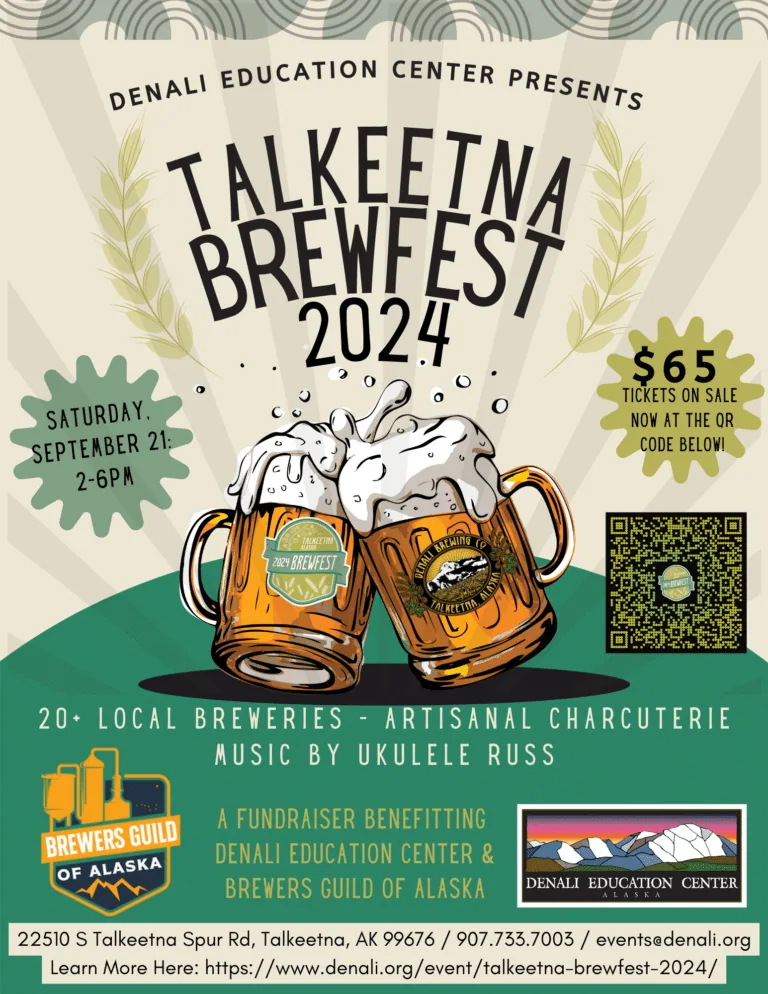 Talkeetna BrewFest 2024 event artwork